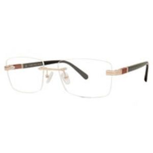 Goliath XXXIII Eyeglasses Gold 55mm Rectangle